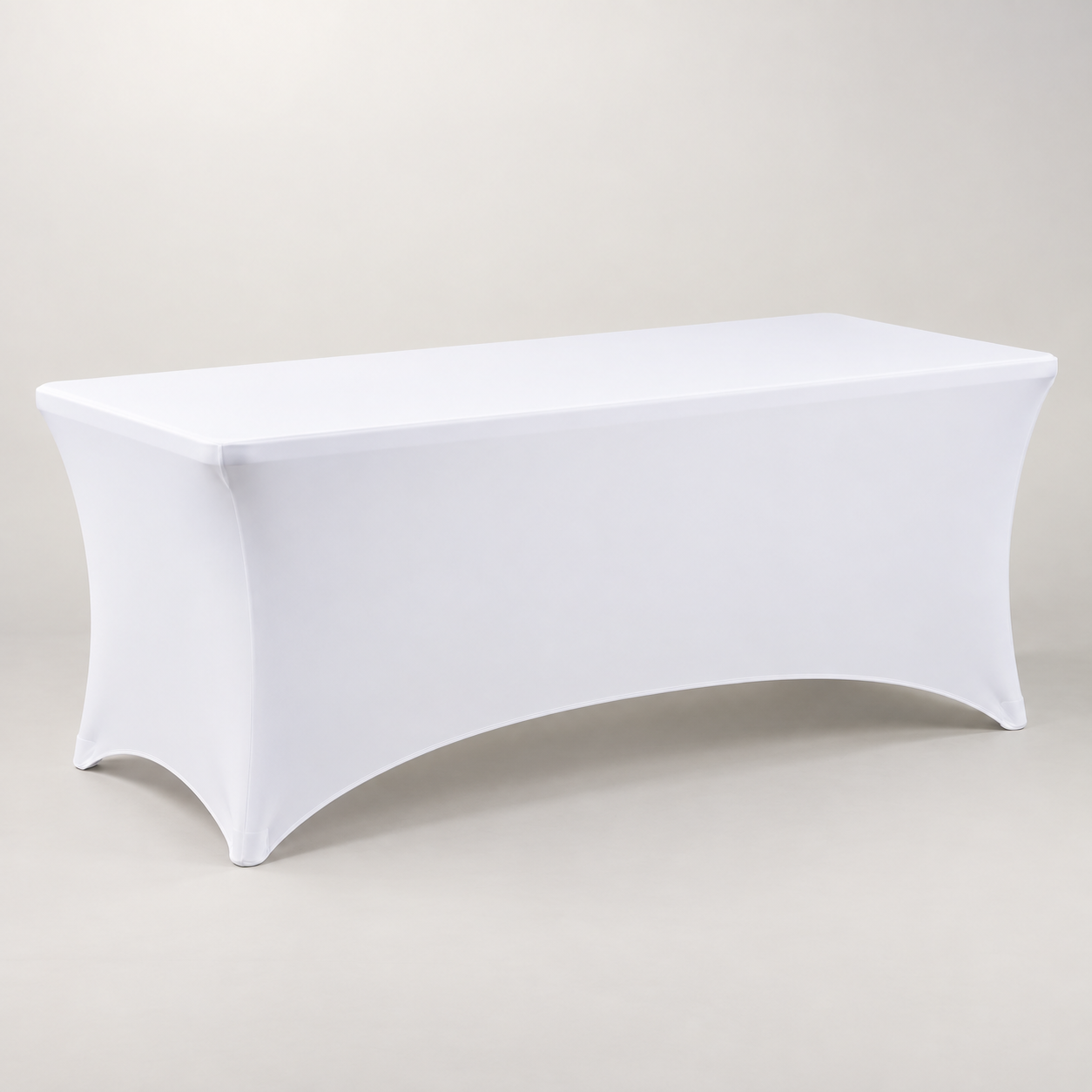 6-Foot Tables with Spandex Covers